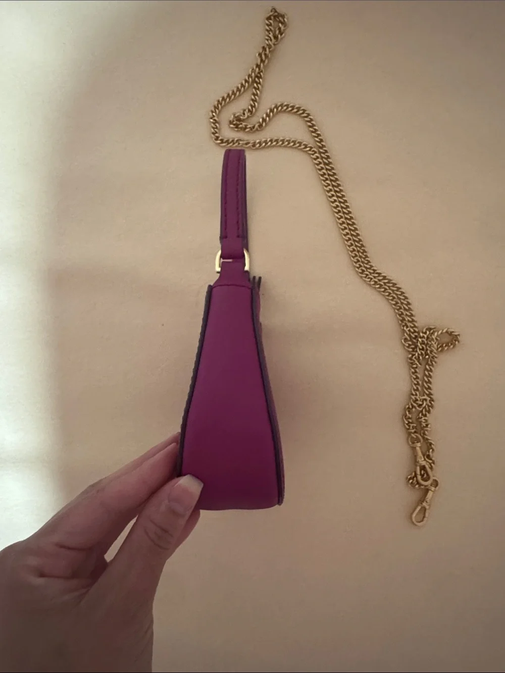 Tory Burch compact plum